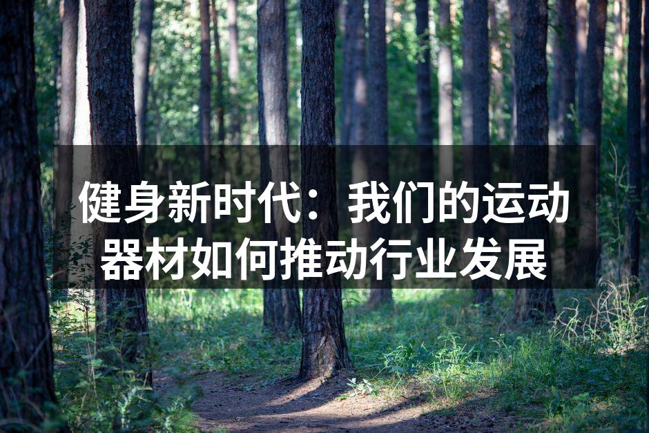 高性能智能健身器材展示